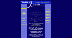 Desktop Screenshot of charlesjwahba.com